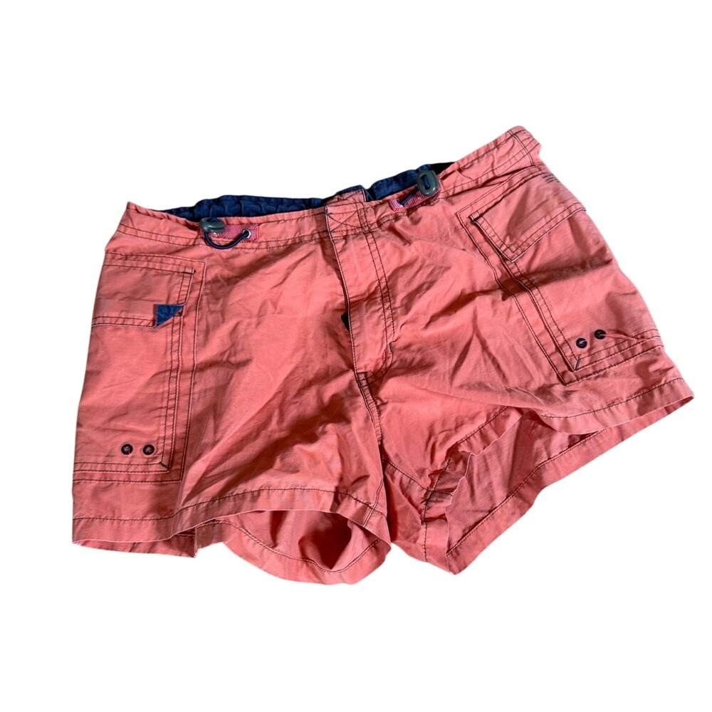 Abercrombie and Fitch orange cargo‎ shorts